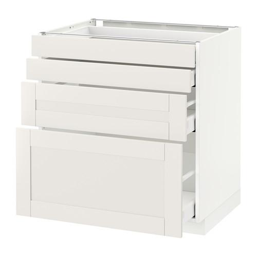 METOD/MAXIMERA напольн шкаф 4 фронт панели/4 ящика METOD/MAXIMERA напольн шкаф 4 фронт панели/4 ящика