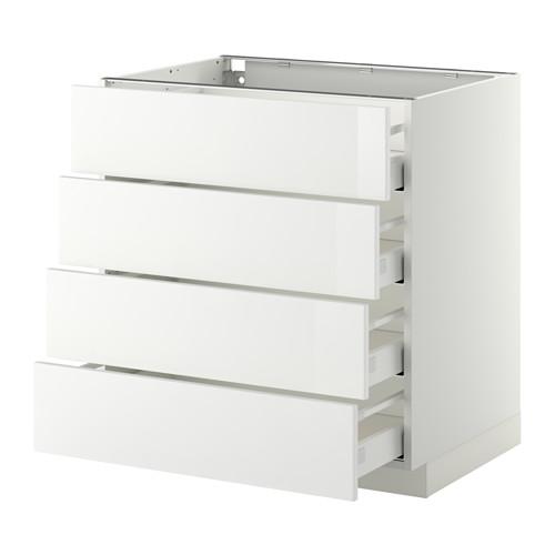 METOD/MAXIMERA напольн шкаф 4 фронт панели/4 ящика METOD/MAXIMERA напольн шкаф 4 фронт панели/4 ящика