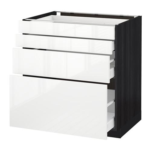 METOD/MAXIMERA напольн шкаф 4 фронт панели/4 ящика METOD/MAXIMERA напольн шкаф 4 фронт панели/4 ящика