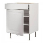 ФАКТУМ Напольн шкаф с полкой/ящиком/дверью - Лидинго белый с оттенком, 60 см ФАКТУМ Напольн шкаф с полкой/ящиком/дверью - Лидинго белый с оттенком, 60 см