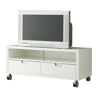 Egra Besta Tv Stand On Castors White 80103768 Reviews Price