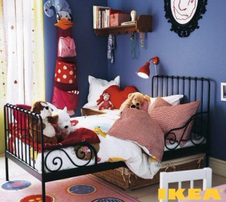 Интерьер детской комнаты ИКЕА