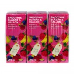 SMOOTHIE BLÅBÄR & HALLON коктейль чернично-малиновый