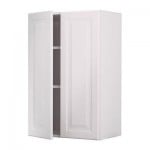 ФАКТУМ Навесной шкаф с 2 дверями - Лидинго белый с оттенком, 80x92 см