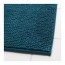 TOFTBO коврик для ванной зелено-синий
