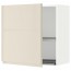 МЕТОД Шкаф навесной с сушкой - белый, Воксторп глянцевый светло-бежевый, 60x60 см