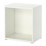 БЕСТО Секция полок/верхний доп модуль - белый БЕСТО Секция полок/верхний доп модуль - белый