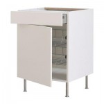ФАКТУМ Напольн шкаф с пров корз/ящ/дверью - Аплод белый, 40 см ФАКТУМ Напольн шкаф с пров корз/ящ/дверью - Аплод белый, 40 см