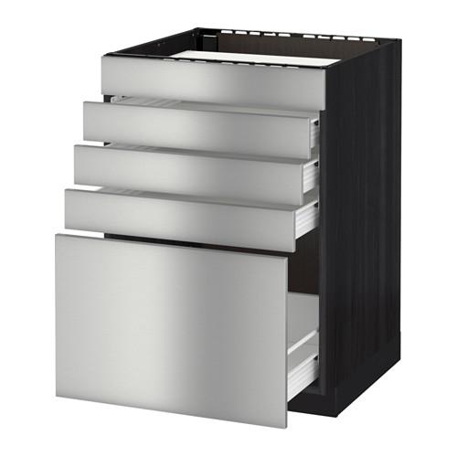 METOD/FÖRVARA напольн шк д/вар панели/5фасад/4ящ METOD/FÖRVARA напольн шк д/вар панели/5фасад/4ящ