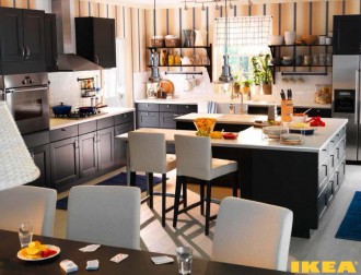 Интерьер кухни IKEA
