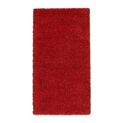 АЛЬХЕДЕ Ковер, длинный ворс - красный