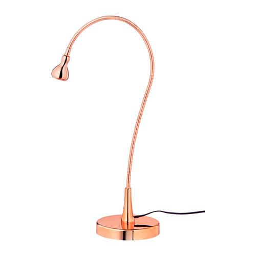 ЯНШО Рабочая лампа, светодиодная - медный