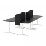 BEKANT стол с экраном