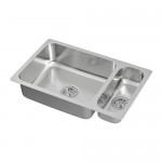 HILLESJÖN мойка 1 1/2 врезная нержавеющ сталь 46x75 cm