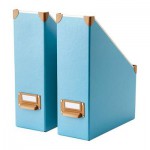 ФЬЕЛЛА Подставка для журналов - синий