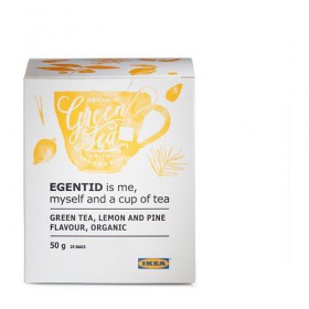 EGENTID зеленый чай лемон/ананас/Сертификат UTZ