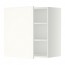 METOD шкаф навесной с полкой белый/Хэггеби белый 60x38.6x60 cm