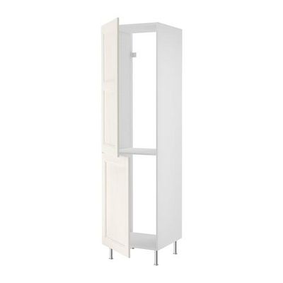 ФАКТУМ Высок шкаф д холодильн/мороз - Рамшё белый, 60x233 см