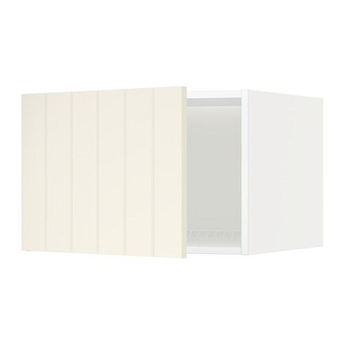 МЕТОД Верх шкаф на холодильн/морозильн - белый, Хитарп белый с оттенком, 60x40 см