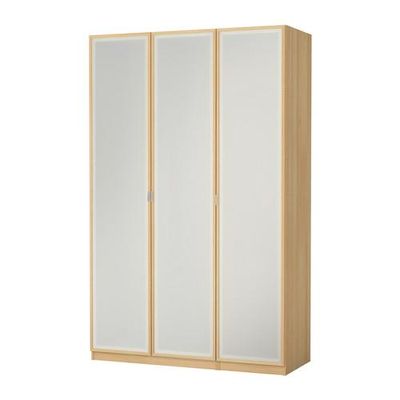 ПАКС Гардероб с 3 дверцами - Пакс Февик под дуб/матовое стекло, под дуб, 150x60x236 см ПАКС Гардероб с 3 дверцами - Пакс Февик под дуб/матовое стекло, под дуб, 150x60x236 см