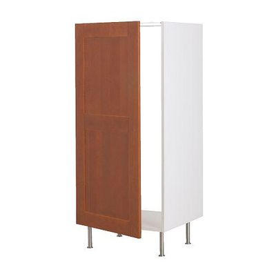 ФАКТУМ Высок шкаф д/холодильника - Эдель классический коричневый