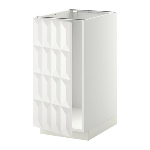 МЕТОД Наполный шкаф д/мойки/мусорн конт - белый, Гэррестад белый МЕТОД Наполный шкаф д/мойки/мусорн конт - белый, Гэррестад белый