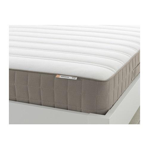 hamarvik spring mattress 140x200 cm hard dark beige 303 693 36 reviews price where to buy