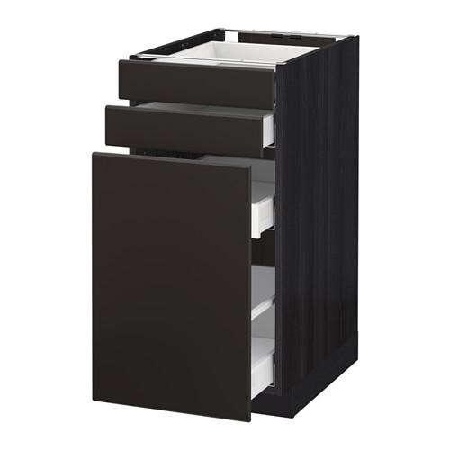 МЕТОД / МАКСИМЕРА Нплн шк с вдв мдл/2 фрнт - под дерево черный, Кунгсбакка антрацит, 40x60 см МЕТОД / МАКСИМЕРА Нплн шк с вдв мдл/2 фрнт - под дерево черный, Кунгсбакка антрацит, 40x60 см