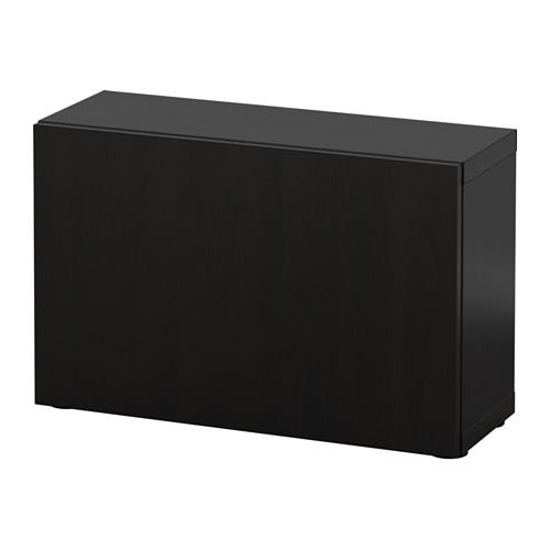 БЕСТО Стеллаж с дверью - Лаппвикен черно-коричневый БЕСТО Стеллаж с дверью - Лаппвикен черно-коричневый