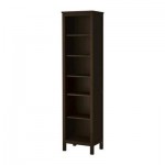 ХЕМНЭС Стеллаж - черно-коричневый ХЕМНЭС Стеллаж - черно-коричневый