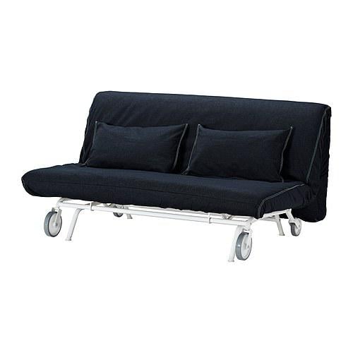 Gluren Groenten bloeden IKEA / MURBO Sofa-bed 2-bed - Vansta dark blue, Vansta dark blue  (198.744.69) - reviews, price, where to buy