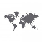 KLÄTTA декоративные наклейки карта мира 103x60 cm