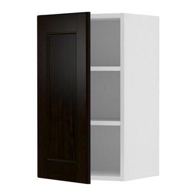 ФАКТУМ Шкаф навесной - Рамшё черно-коричневый, 40x70 см