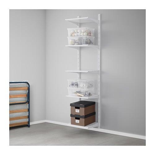 АЛЬГОТ Настенная шина/полки