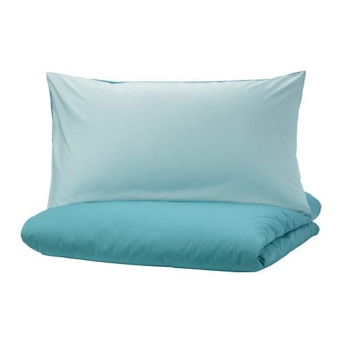 ДВАЛА Пододеяльник и 1 наволочка - 150x200/50x70 см