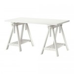 ЛИННМОН / ФИНВАРД Стол - белый