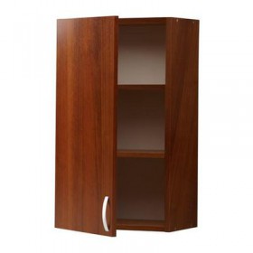 АЛЬБРУ Навесной шкаф с дверцей - коричневый, 40x70 см