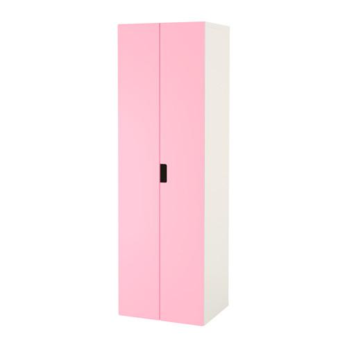 СТУВА Гардероб - белый/розовый СТУВА Гардероб - белый/розовый