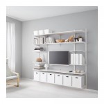 АЛЬГОТ Настенная шина/полки АЛЬГОТ Настенная шина/полки