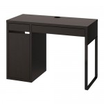 MICKE письменный стол черно-коричневый 105x50x75 cm