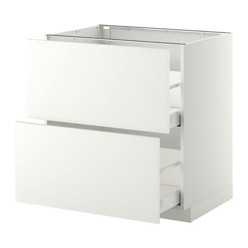 METOD/MAXIMERA напольн шкаф 2фрнт/2выс ящ METOD/MAXIMERA напольн шкаф 2фрнт/2выс ящ