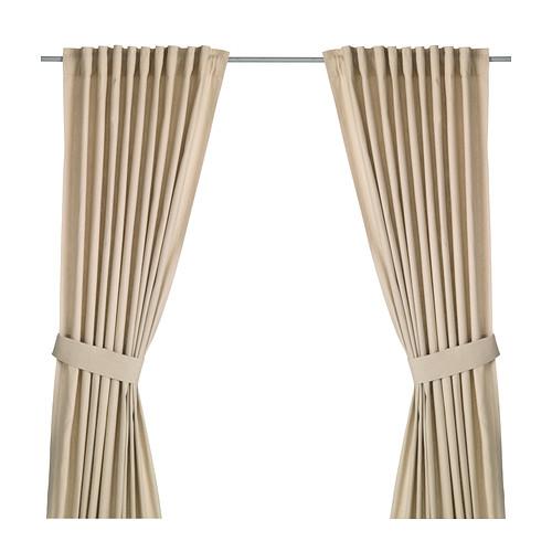 ИНГЕРТ Гардины с прихватом, 1 пара ИНГЕРТ Гардины с прихватом, 1 пара