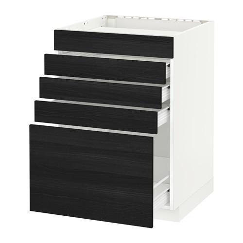 METOD/FÖRVARA напольн шк д/вар панели/5фасад/4ящ оцинковка