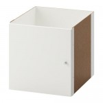 КАЛЛАКС Вставка с дверцей - глянцевый белый