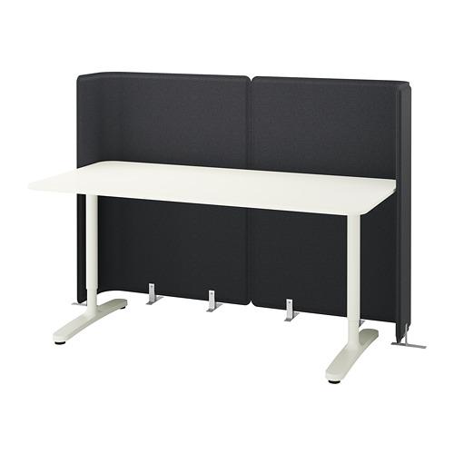 BEKANT стол для приемной белый 80x160 cm