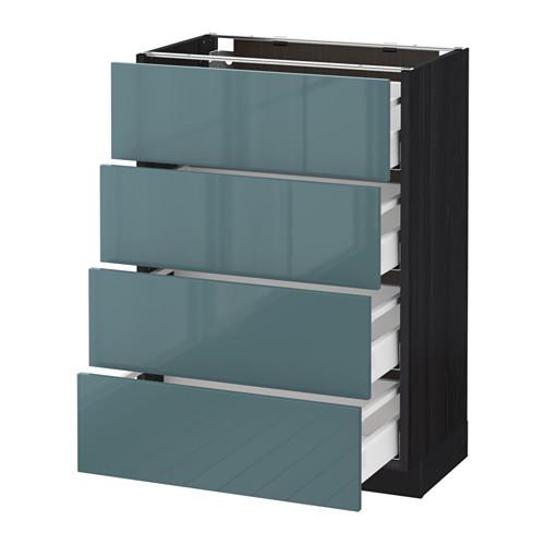 METOD/MAXIMERA напольн шкаф 4 фронт панели/4 ящика METOD/MAXIMERA напольн шкаф 4 фронт панели/4 ящика