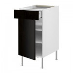 ФАКТУМ Напольн шкаф с полкой/ящиком/дверью - Рамшё черно-коричневый, 60 см ФАКТУМ Напольн шкаф с полкой/ящиком/дверью - Рамшё черно-коричневый, 60 см