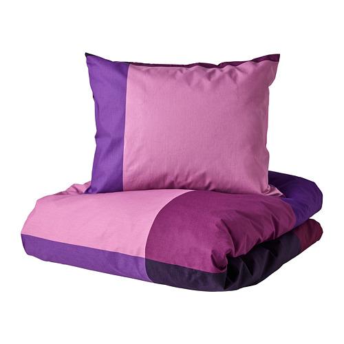 BRUNKRISSLA пододеяльник и 2 наволочки 240x220/50x60 cm