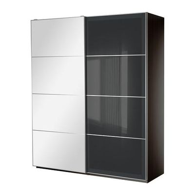 ПАКС Гардероб с раздвижными дверьми - 200x44x236 см ПАКС Гардероб с раздвижными дверьми - 200x44x236 см