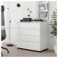 ГАЛАНТ Тумба с ящиками - белый